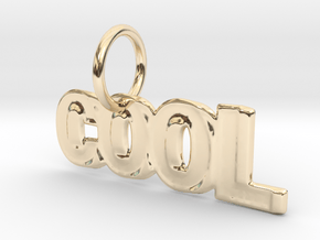 Cool Keychain in 14K Yellow Gold