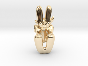 Artifact 5 in 14k Gold Plated Brass