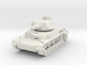 PV150 Pzkw IVD Medium Tank (1/48) in White Natural Versatile Plastic
