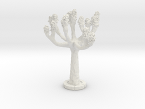 ONA04 Tree in White Natural Versatile Plastic