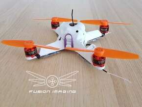 Canopy (1mm) for Fusion Micro FPV Frame in White Processed Versatile Plastic