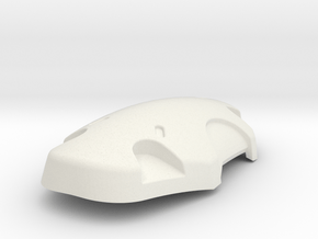 MGS1 knee pad in White Natural Versatile Plastic