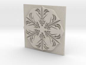 Snowflake in Natural Sandstone: Extra Large
