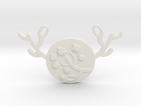 Horned Moon Autumn by ~M. in White Natural Versatile Plastic