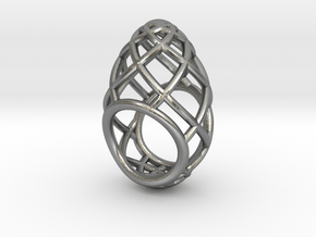 Ovo Ring 53-61 in Natural Silver