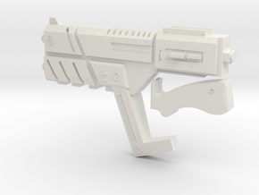 M-4 Shuriken SMG PROP/REPLICA  in White Natural Versatile Plastic