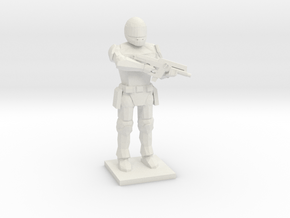 Peacekeeper (The Hunger Games Trilogy), 1/64 in White Natural Versatile Plastic