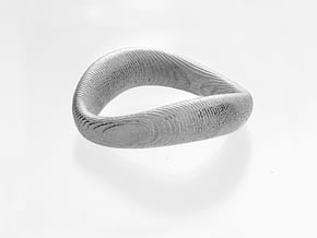Ring Slice in Natural Silver