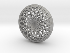 0586 Kosekomahedron [002] - Zonohedral Torus in Aluminum