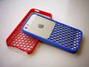 50/50 case for iPhone 5/5s in Blue Processed Versatile Plastic