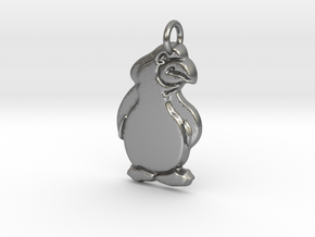 Zoo Finds:  Penguin Charm in Natural Silver