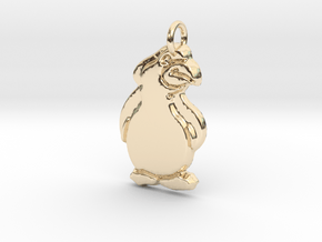 Zoo Finds:  Penguin Charm in 14K Yellow Gold