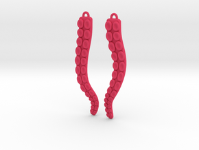 Tasty Wiggler Earrings in Pink Processed Versatile Plastic
