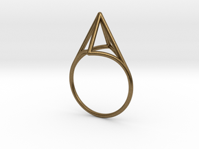 Strukt Ring  in Natural Bronze: 7.5 / 55.5