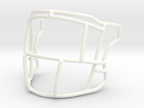 Live Mask Speed Flex (Ice Cage Style)  with Eye Ba in White Processed Versatile Plastic