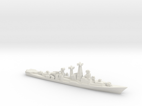 Kashin-Mod class destroyer, 1/1800 in White Natural Versatile Plastic