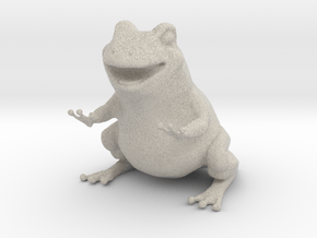 Frog figurine  in Natural Sandstone