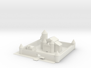 Castle in White Natural Versatile Plastic