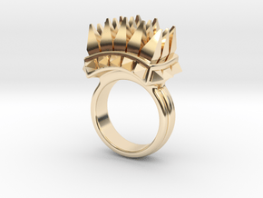 Ferocious Spiked Band (Size 6) in 14K Yellow Gold