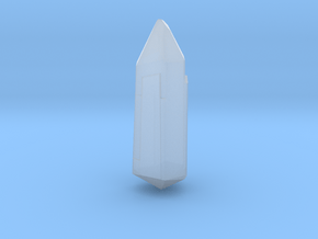 Crystal point 03 (double point) in Smooth Fine Detail Plastic