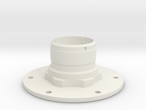 Apollo A7L Electrical Connector in White Natural Versatile Plastic