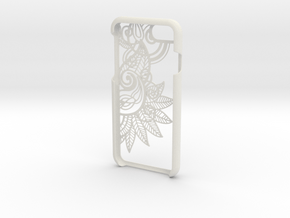 Floral 2 Iphone 7 Case in White Natural Versatile Plastic