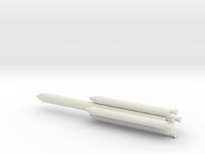 1/200 Scale Titan III L4 Rocket in White Natural Versatile Plastic