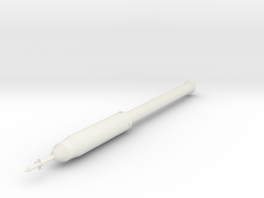 1/200 Scale Ares 1 Rocket in White Natural Versatile Plastic