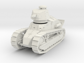 PV10 M1917 Six Ton Tank (Marlin MG) (1/48) in White Natural Versatile Plastic
