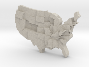 USA by Diabetes in Natural Sandstone