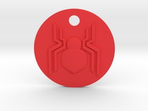 Spider-Man Homecoming 3D Keychain in Red Processed Versatile Plastic