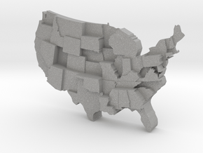 USA by Incarceration in Aluminum