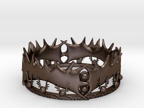 Game of Thrones Crown in Polished Bronze Steel