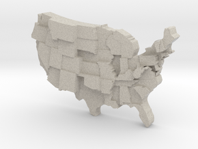 USA by Suicide  in Natural Sandstone