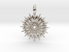 Jasmine Sambac is extraordinary in Rhodium Plated Brass