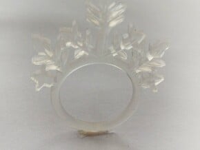 Snowflake style 3 size 7 in Smooth Fine Detail Plastic