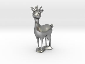 Reindeer for Plastic, Frosted and Raw Metals in Natural Silver