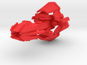 Colour Slipstreamer Scout Cruser in Red Processed Versatile Plastic