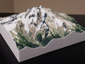 Glacier Peak, WA, USA, 1:25000 in Full Color Sandstone