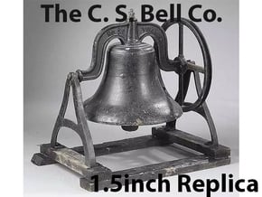The C. S. Bell Co.  Replica 1.5Inch  in White Natural Versatile Plastic