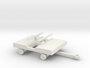 1/144 Scale Bomb Cart 1 in White Natural Versatile Plastic