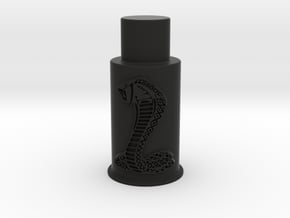 2003-2004 Cobra Strut Top Cover - Snake - RH in Black Natural Versatile Plastic