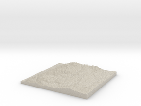 Model of Hunsaker Corral in Natural Sandstone