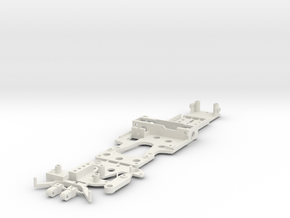 CK1 Chassis Kit for 1/32 Scale Small MagRacing Car in White Natural Versatile Plastic