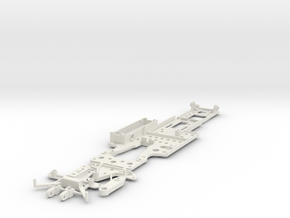 CK4 Chassis Kit for 1/32 Scale LMP MagRacing Car in White Natural Versatile Plastic