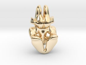 Artifact 8 in 14k Gold Plated Brass