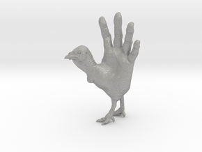 Hand Turkey in Aluminum: Small