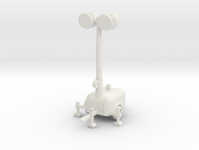 Light Generator Pole  in White Natural Versatile Plastic