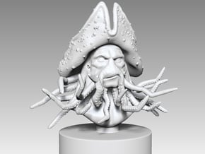 Davy Jones in White Natural Versatile Plastic