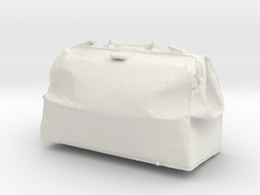 Printle Suitcase 02- 1/24 in White Natural Versatile Plastic